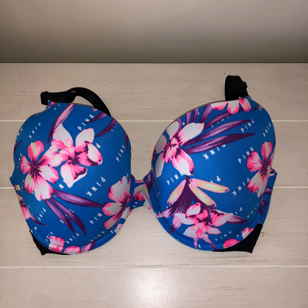 Victoria’s Secret PINK Floral Bra 34DDD